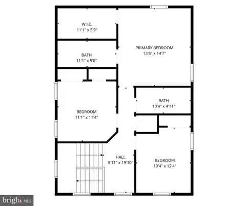 Floorplan - 405 Walnut St, Boothwyn, PA 19061 photo 3 of 4