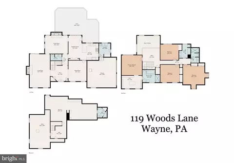 Floorplan - 119 Woods Ln, Wayne, PA 19087 photo 1 of 4