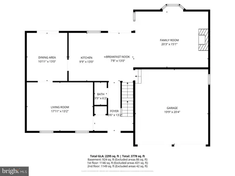 Floorplan - 8 Harrow Cir, Wayne, PA 19087 photo 1 of 4