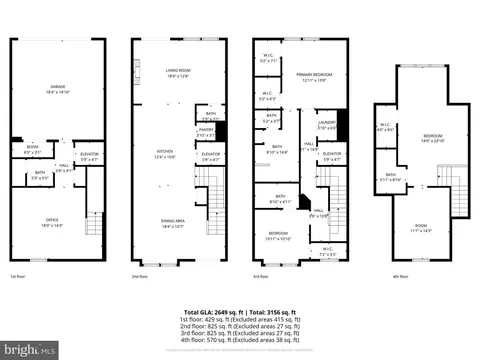 Floorplan - 206 N Aberdeen Ave #C, Wayne, PA 19087 photo 5 of 5