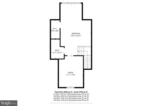 Floorplan - 206 N Aberdeen Ave #C, Wayne, PA 19087 photo 3 of 5