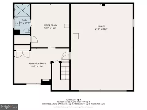Floorplan - 474 Ridge Ln, Springfield, PA 19064 photo 2 of 3