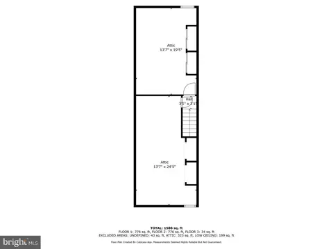 Floorplan - 46 S State Rd, Upper Darby, PA 19082 photo 3 of 4