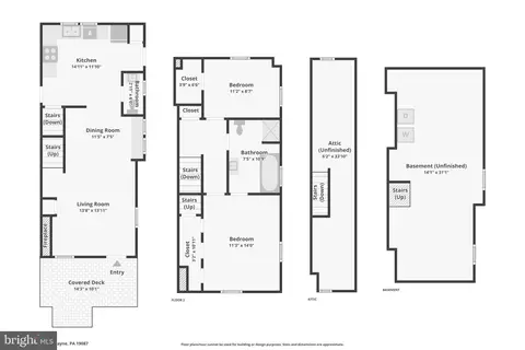 Floorplan - 205 N Aberdeen Ave, Wayne, PA 19087 photo 1 of 2