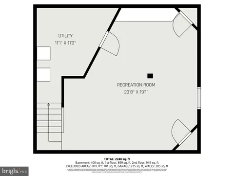 Floorplan - 4016 Washington Dr, Ogden, PA 19061 photo 3 of 3