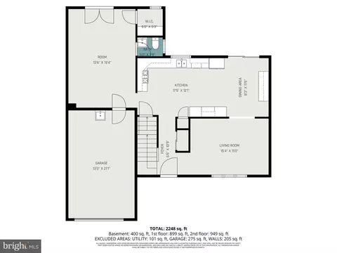 Floorplan - 4016 Washington Dr, Ogden, PA 19061 photo 1 of 3