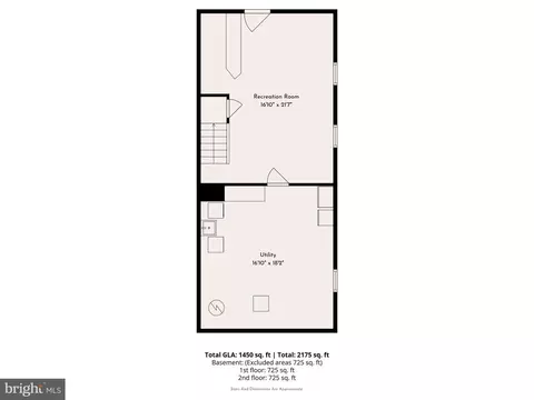 Floorplan - 422 Eagle Rd, Havertown, PA 19083 photo 3 of 4