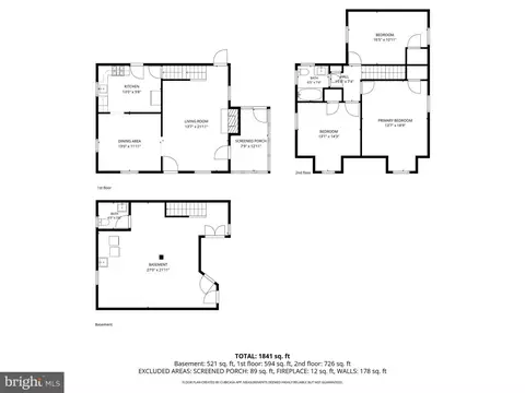 Floorplan - 416 Glendale Cir, Springfield, PA 19064 photo 1 of 1
