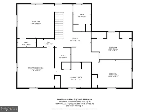 Floorplan - 400 Meadowbrook Ave, Wayne, PA 19087 photo 2 of 4