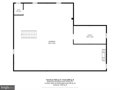 Floorplan - 400 Meadowbrook Ave, Wayne, PA 19087 photo 3 of 4