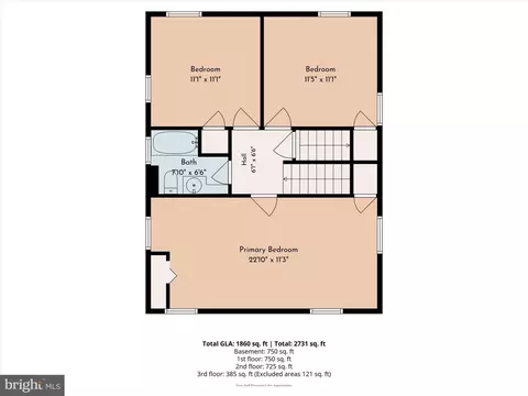 Floorplan - 112 Ardmore Ave, Darby, PA 19082 photo 3 of 5