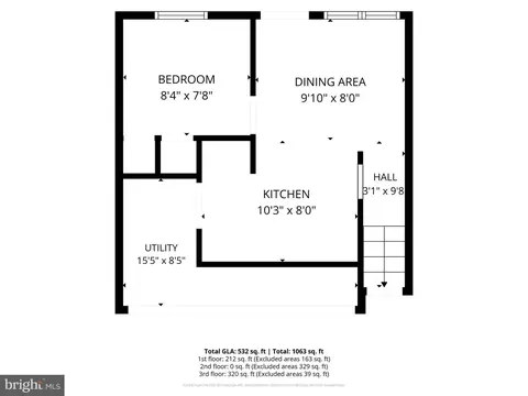 Floorplan - 1402 Cosgrove St, Marcus Hook, PA 19061 photo 3 of 4