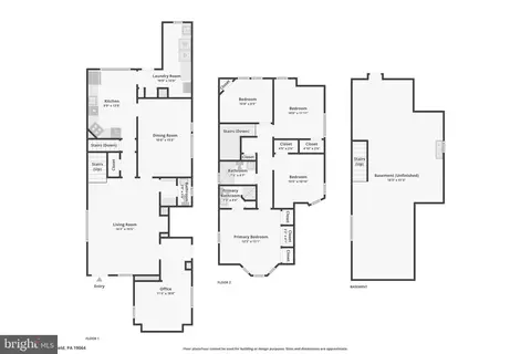 Floorplan - 12 Windsor Cir, Springfield, PA 19064 photo 1 of 1