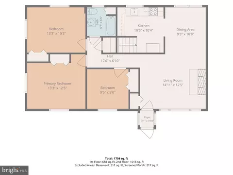 Floorplan - 2660 Mill Rd, Ogden, PA 19061 photo 1 of 2
