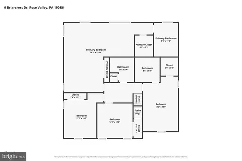 Floorplan - 9 Briarcrest Dr, Rose Valley, PA 19086 photo 2 of 4