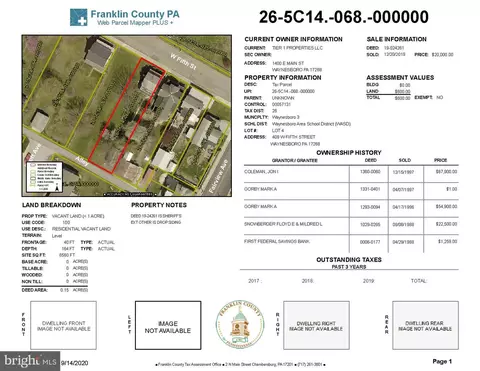 409 W Fifth St, Waynesboro, PA 17268