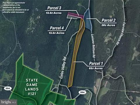 Tract 1: 65+/- Acres Coles Valley Rd, Robertsdale, PA 16674