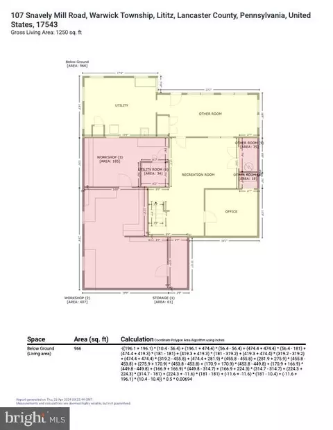 Floorplan - 108 Snavely Mill Rd, Lititz, PA 17543 photo 3 of 3