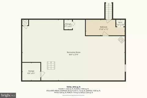 Floorplan - 671 Snyder Hill Rd, Lititz, PA 17543 photo 4 of 6