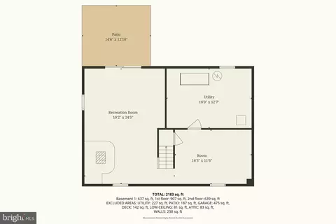 Floorplan - 646 W Brubaker Valley Rd, Lititz, PA 17543 photo 1 of 4