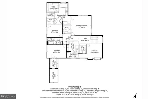 Floorplan - 425 E Delp Rd, Lancaster, PA 17601 photo 2 of 3