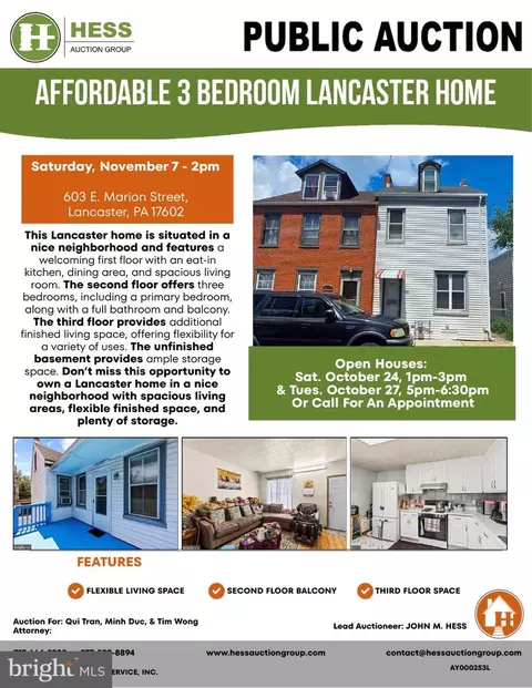 603 E Marion St, Lancaster, PA 17602