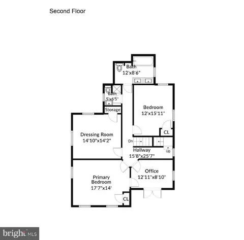 Floorplan - 313 Maple Ave, Wyncote, PA 19095 photo 2 of 3