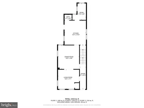 Floorplan - 48 E 3rd St, Pottstown, PA 19464 photo 1 of 3