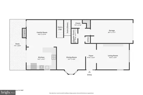 Floorplan - 108 Lemonton Way, Wayne, PA 19087 photo 2 of 4