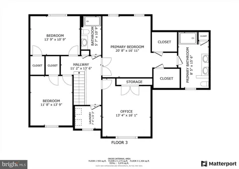 Floorplan - 422 Rices Mill Rd, Wyncote, PA 19095 photo 3 of 3