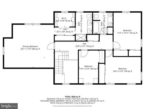 Floorplan - 320 E Ormandy Pl, Ambler, PA 19002 photo 3 of 4