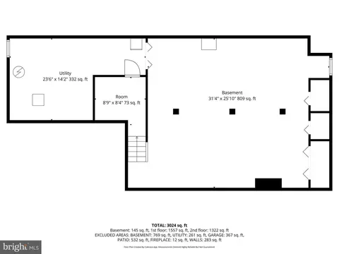 Floorplan - 320 E Ormandy Pl, Ambler, PA 19002 photo 2 of 4