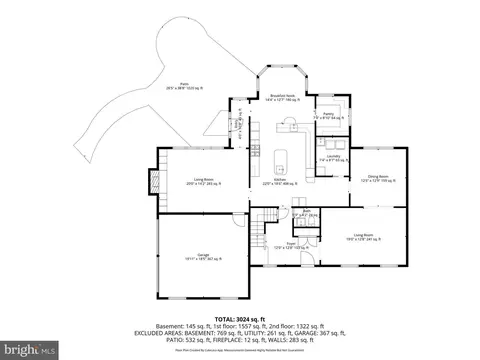 Floorplan - 320 E Ormandy Pl, Ambler, PA 19002 photo 1 of 4