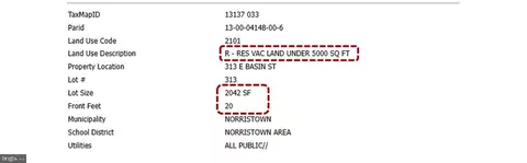 313 E Basin St, Norristown, PA 19401