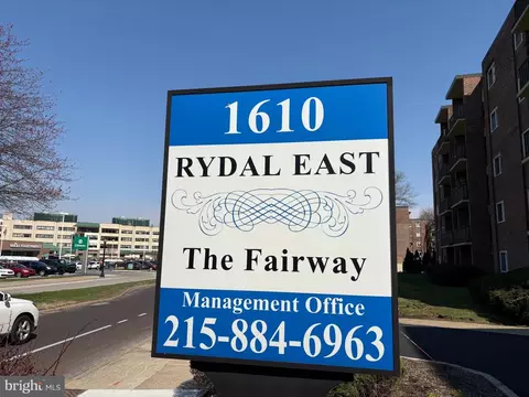 1610 The Fairway #509W, Jenkintown, PA 19046