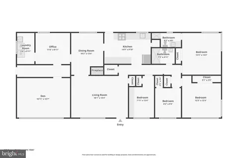 Floorplan - 919 Croton Rd, Wayne, PA 19087 photo 1 of 1