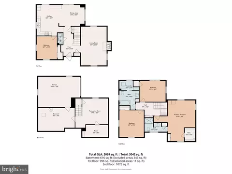 Floorplan - 3 Hansen Ct, Narberth, PA 19072 photo 4 of 4