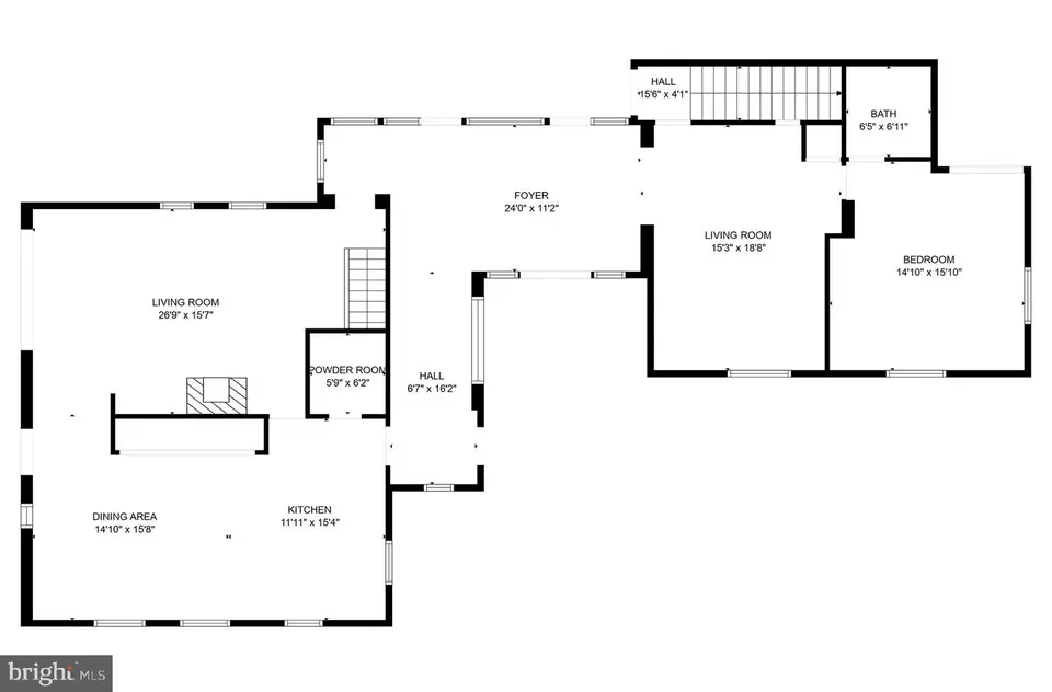 Floorplan - 8813 Norwood Ave, Philadelphia, PA 19118 photo 1 of 2