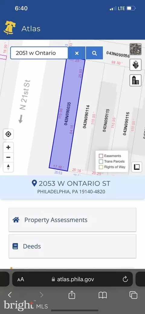 2053 W Ontario St, Philadelphia, PA 19140