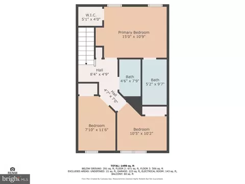 Floorplan - 681 E Walnut St, Hanover, PA 17331 photo 3 of 4