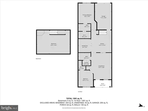 Floorplan - 714 Randolph St, Hanover, PA 17331 photo 1 of 3