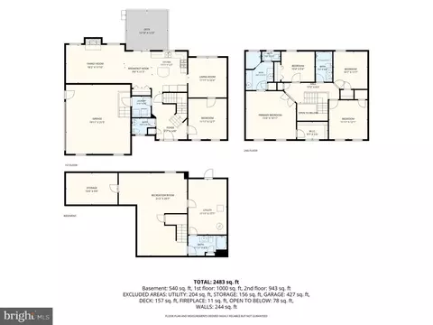 Floorplan - 1055 Beck Mill Rd, Hanover, PA 17331 photo 1 of 4
