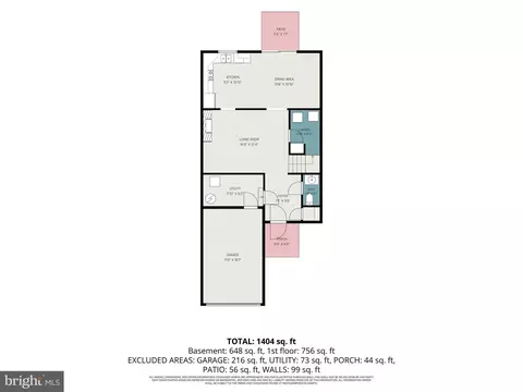 Floorplan - 436 Springbrook Ct #E1, Hanover, PA 17331 photo 1 of 2