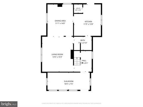 Floorplan - 10041 Atlantic Rd, Atlantic, VA 23303 photo 1 of 2