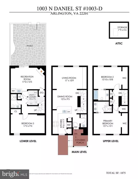 1003 N Daniel St, Arlington, VA 22201