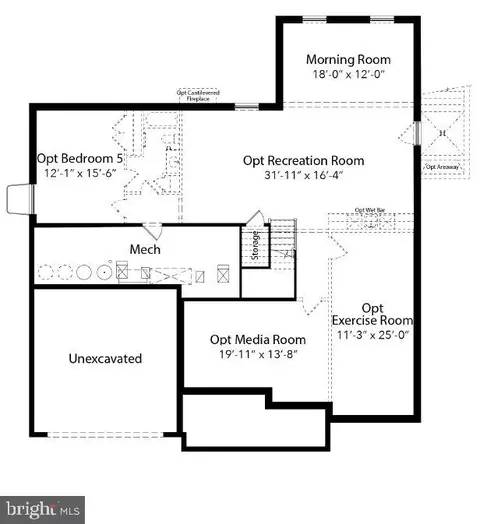 Floorplan - 6607 29th St N, Arlington, VA 22213 photo 3 of 4