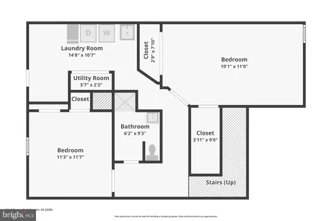 Floorplan - 211 S Barton St, Arlington, VA 22204 photo 3 of 3