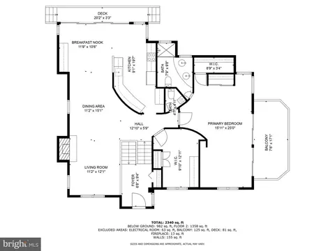 Floorplan - 4834 8th St S, Arlington, VA 22204 photo 1 of 2