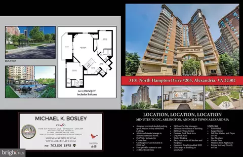 3101 N Hampton Dr #203, Alexandria, VA 22302