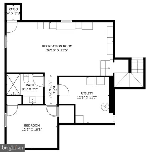 Floorplan - 320 E Monroe Ave, Alexandria, VA 22301 photo 2 of 3